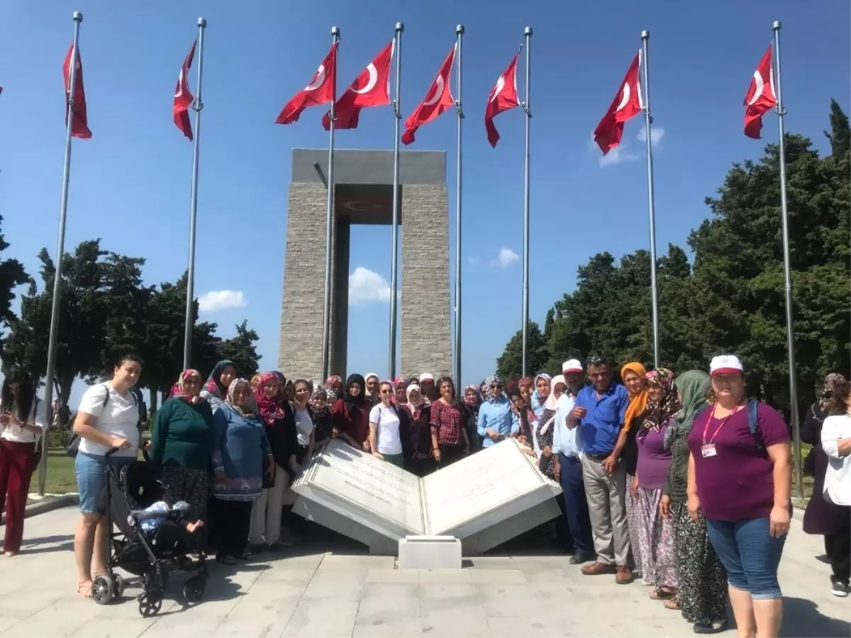 Saruhanlı Belediyesi, 3 Mahalleyi Daha Çanakkale\'ye Götürdü