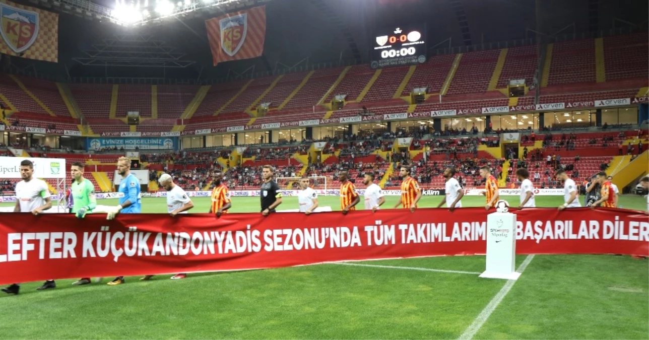 Spor Toto Süper Lig: Kayserispor: 1 - Antalyaspor: 0 (İlk Yarı)