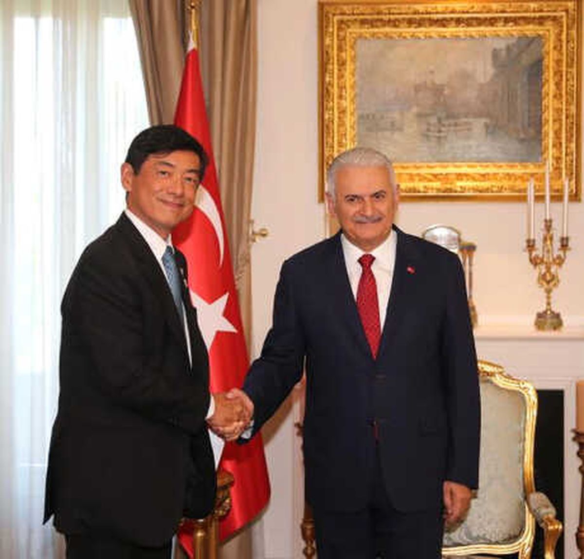 TBMM Başkanı Yıldırım, Japonya ve Ürdün Büyükelçilerini Kabul Etti