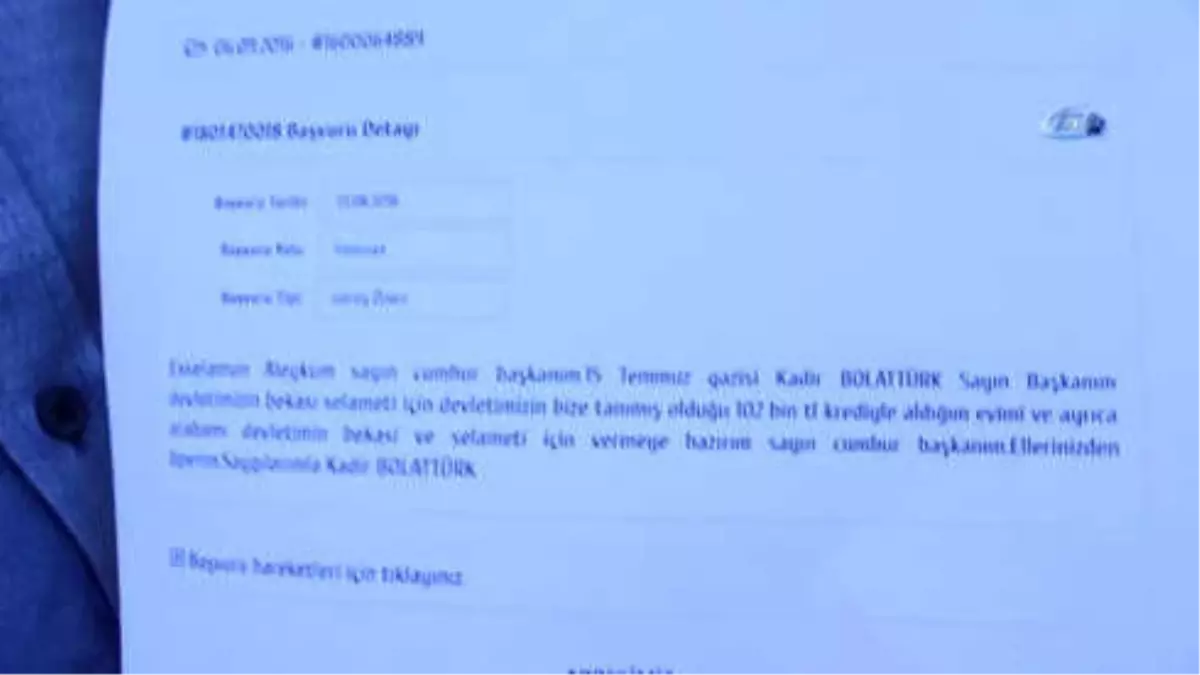 15 Temmuz Gazisi, ABD Yaptırımına Karşı Evini ve Arabasını Devlete Bağışlamak İçin Hazır