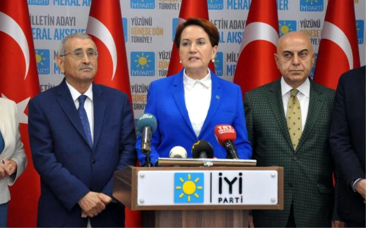 Akşener: Tüm Partileri Sorunların Çözümünde Ortak Çalışmaya Davet Ediyorum