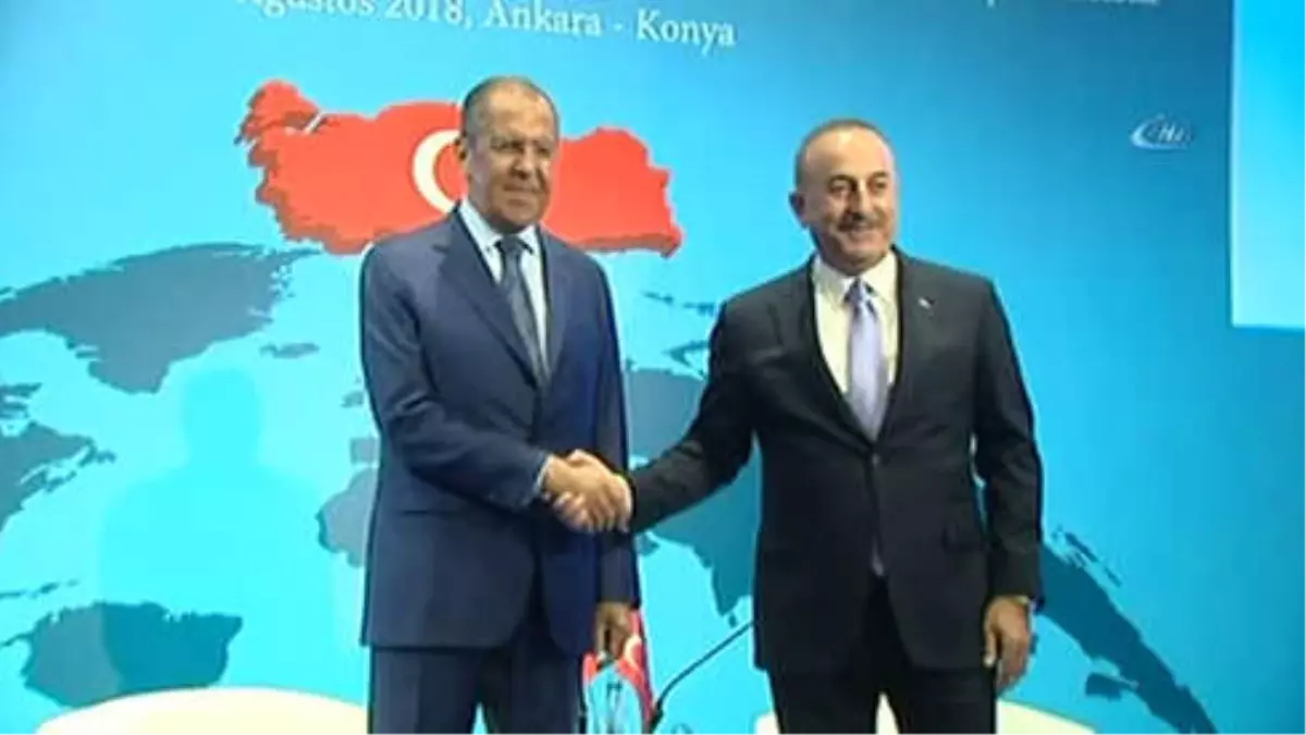 Bakan Çavuşoğlu, Rus Mevkidaşı Lavrov ile Bir Araya Geldi