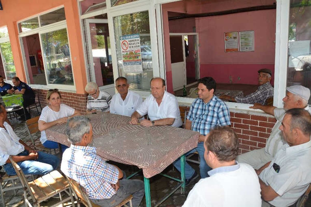 Başkan Özakcan\'dan Kozalaklı Mahallesine Ziyaret