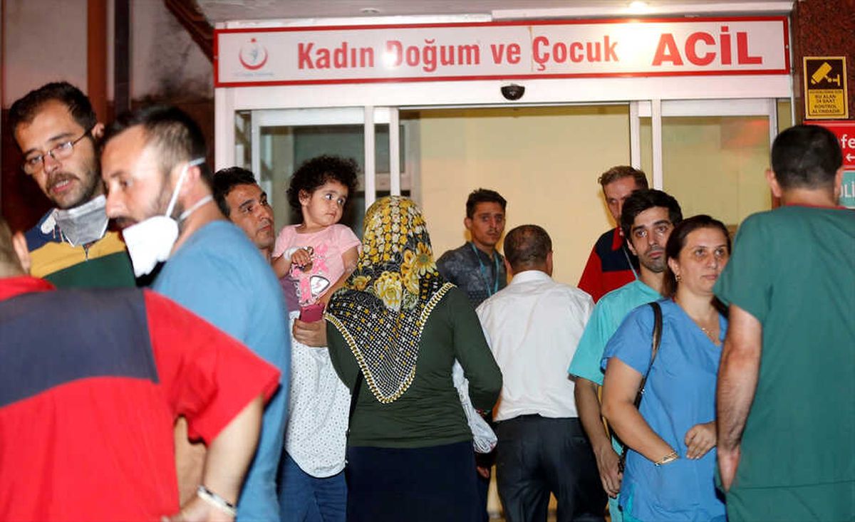 Haseki Hastanesi Ek Binasındaki Yangın