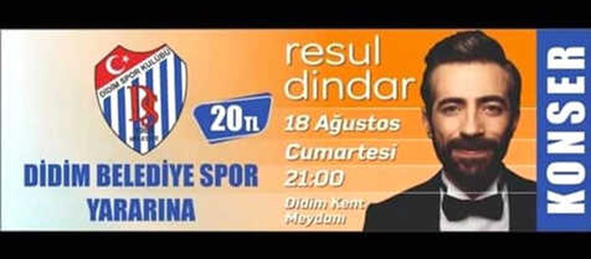 Resul Dindar, Didim Belediyespor İçin Söyleyecek