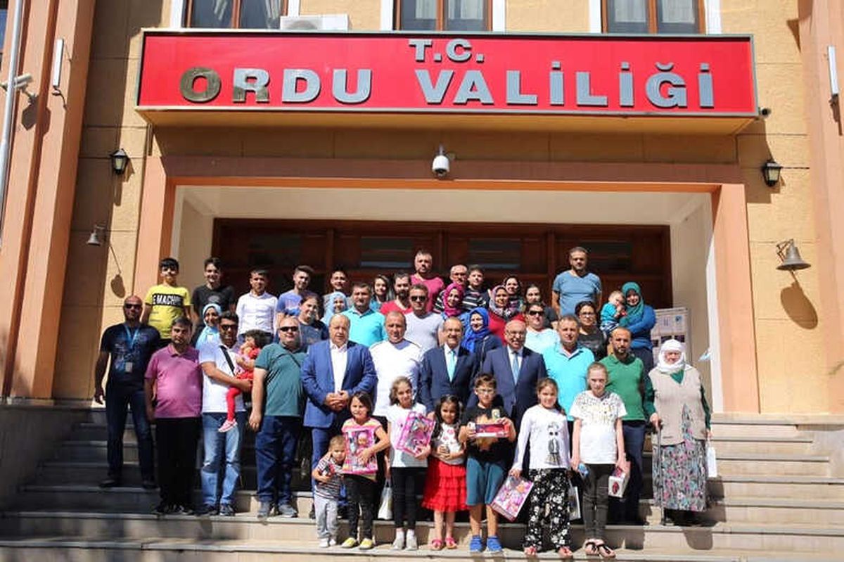 Uşaklı Şehit Aileleri Ordu\'da