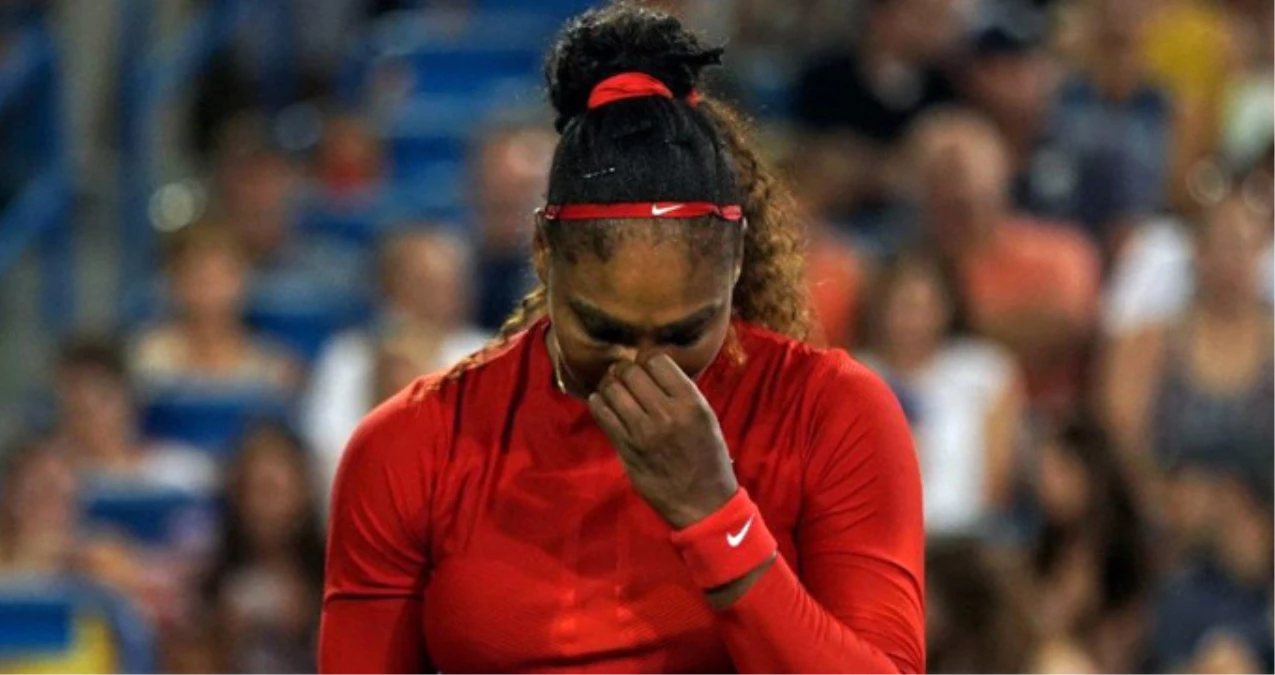 ABD\'li Tenisçi Serena Williams, Cincinnati\'ye Veda Etti