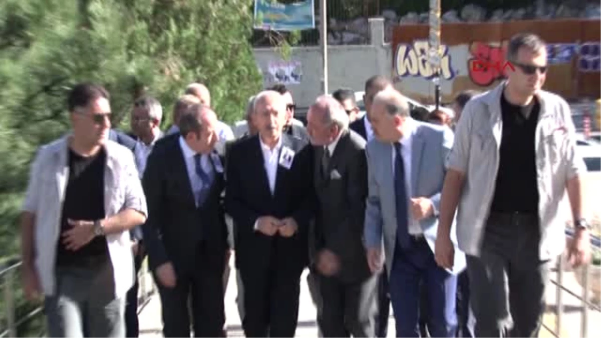 Ankara CHP Lideri Kılıçdaroğlu, Eski DYP Milletvekili Nureddin Tokdemir\' İn Cenaze Törenine Katıldı