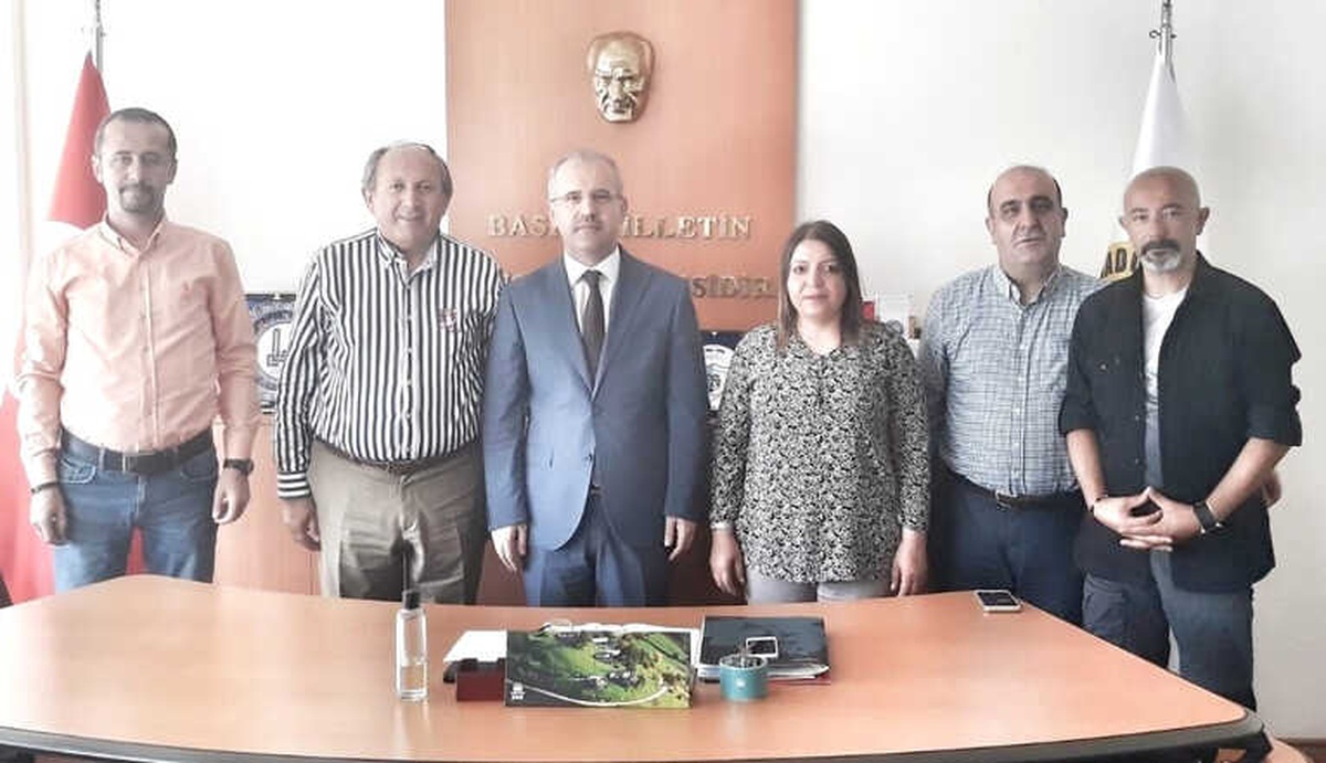 Cumhuriyet Başsavcısı İnal\'dan Dagc\'ye Veda Ziyareti