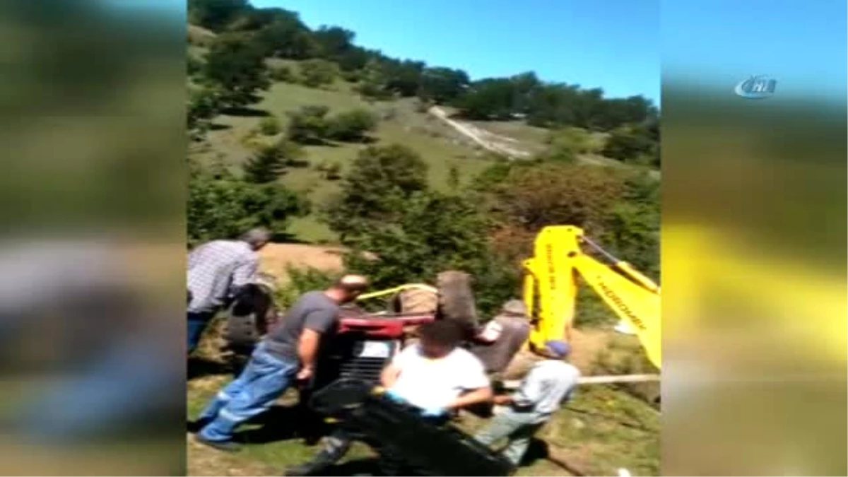 Kastamonu\'da Devrilen Traktörün Altında Kalan Sürücü Öldü