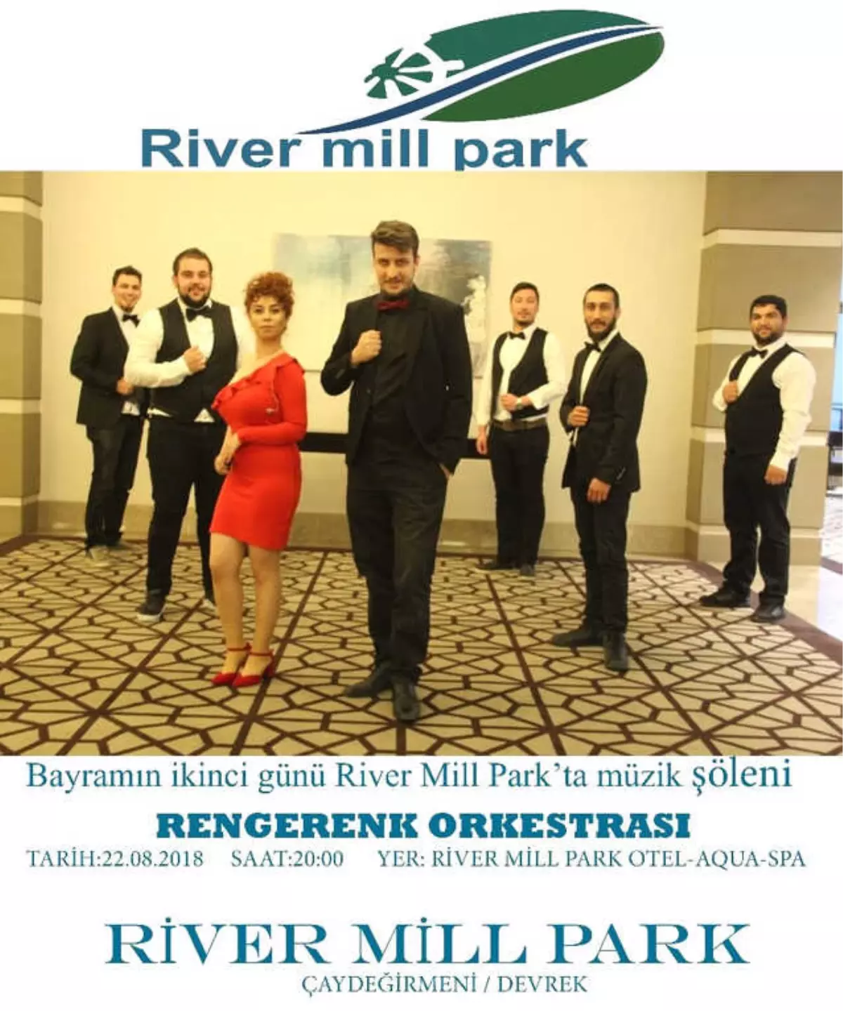 River Mill Park\'ta Canlı Müzik Şöleni Gerçekleştirilecek