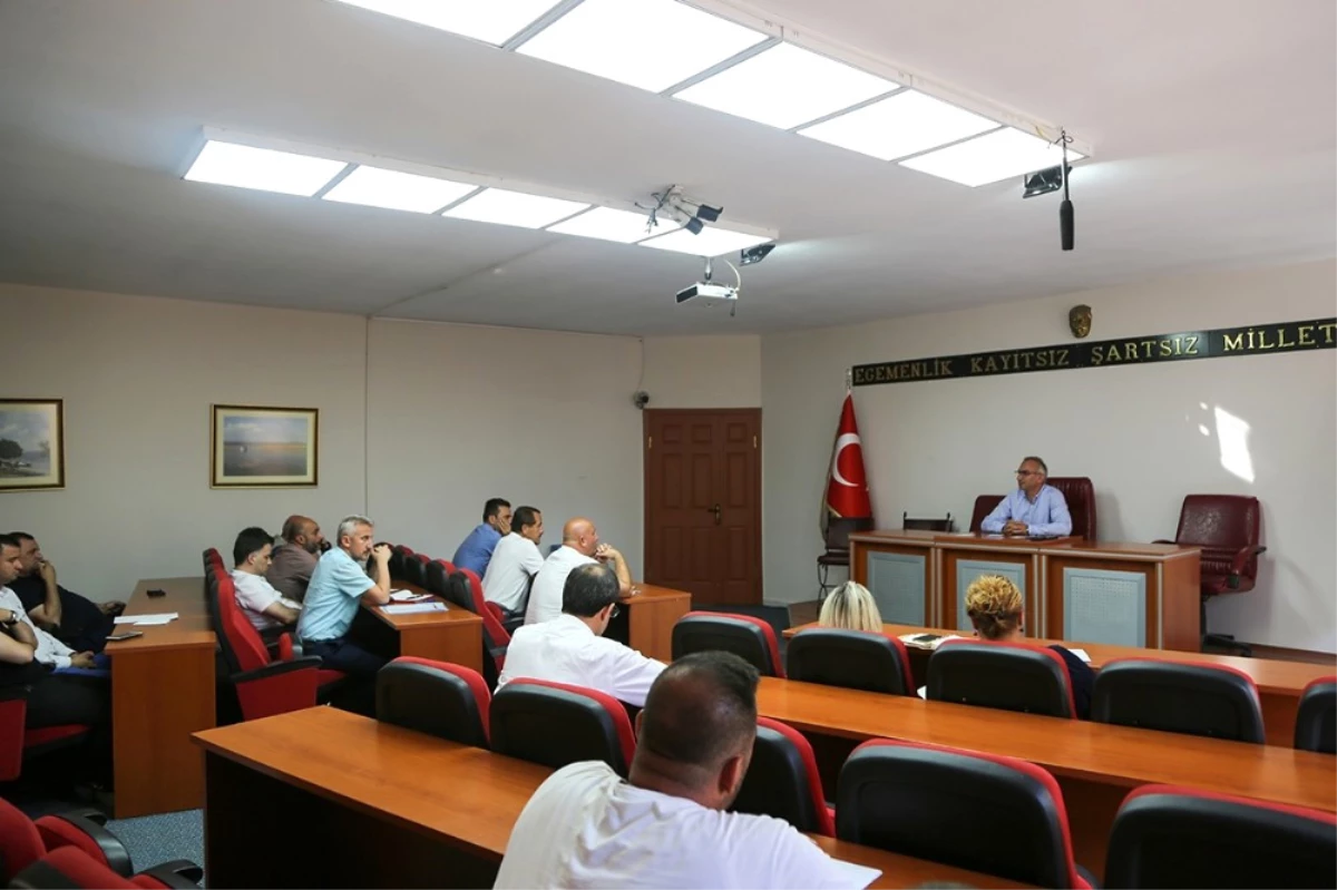 Sapanca Belediyesi Daire Müdürleri Toplandı