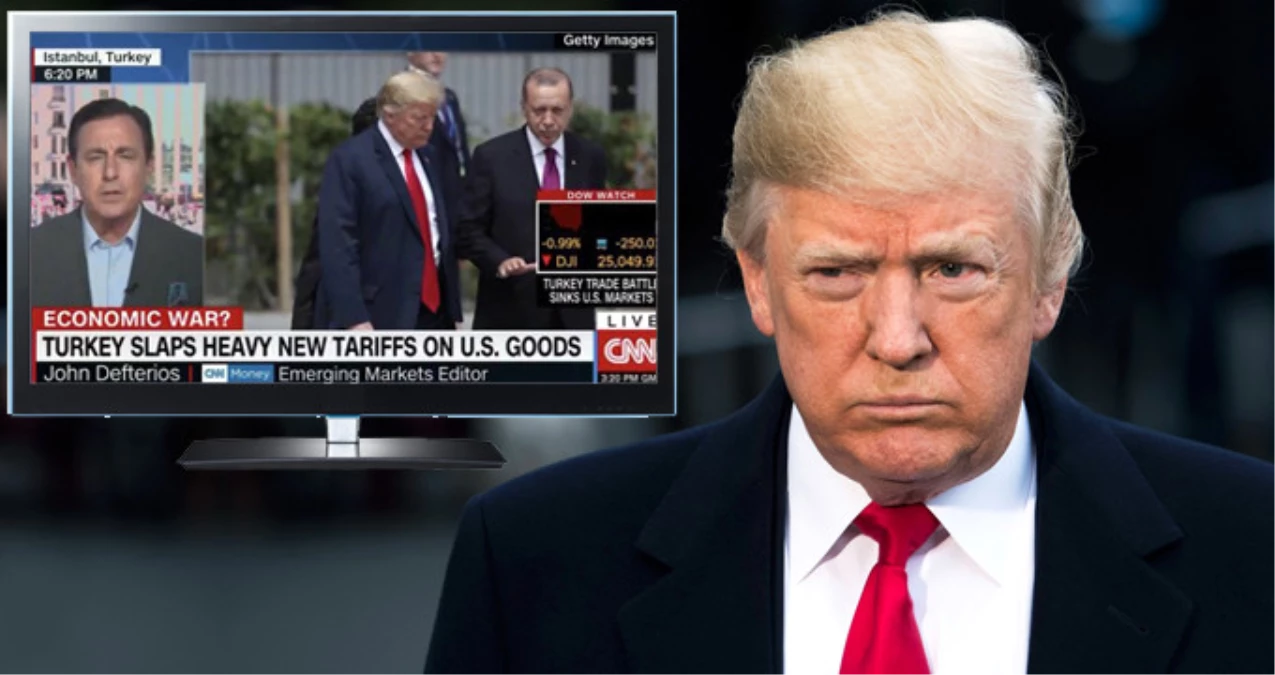 ABD Televizyonunda Trump\'ı Çıldırtacak Alt Yazı: Türkiye, ABD\'ye Ağır Tokat Attı