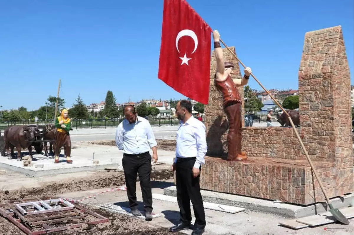 Beyşehir\'de Türk Büyüğü, Halk ve Masal Kahramanları Parkı Tamamlanıyor