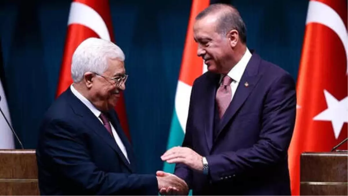 Erdoğan, Mahmud Abbas ile Telefonda Görüştü