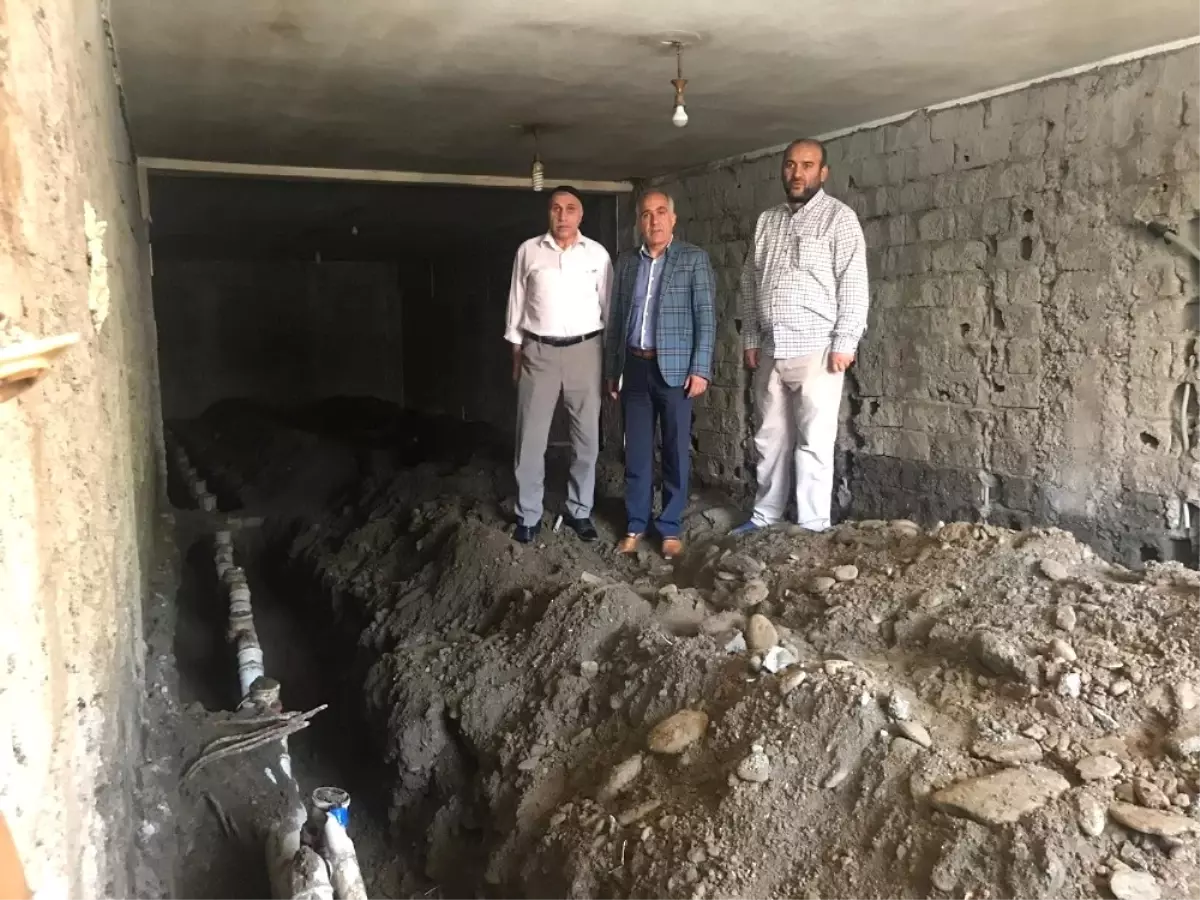 Hasköy Belediyesinden Taziye Evi ve Lavabo Yenileme Hizmeti