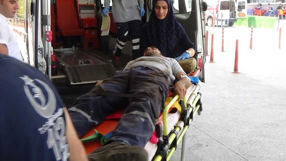 İnegöl\'de İş Kazalarında 2 Kişi Yaralandı