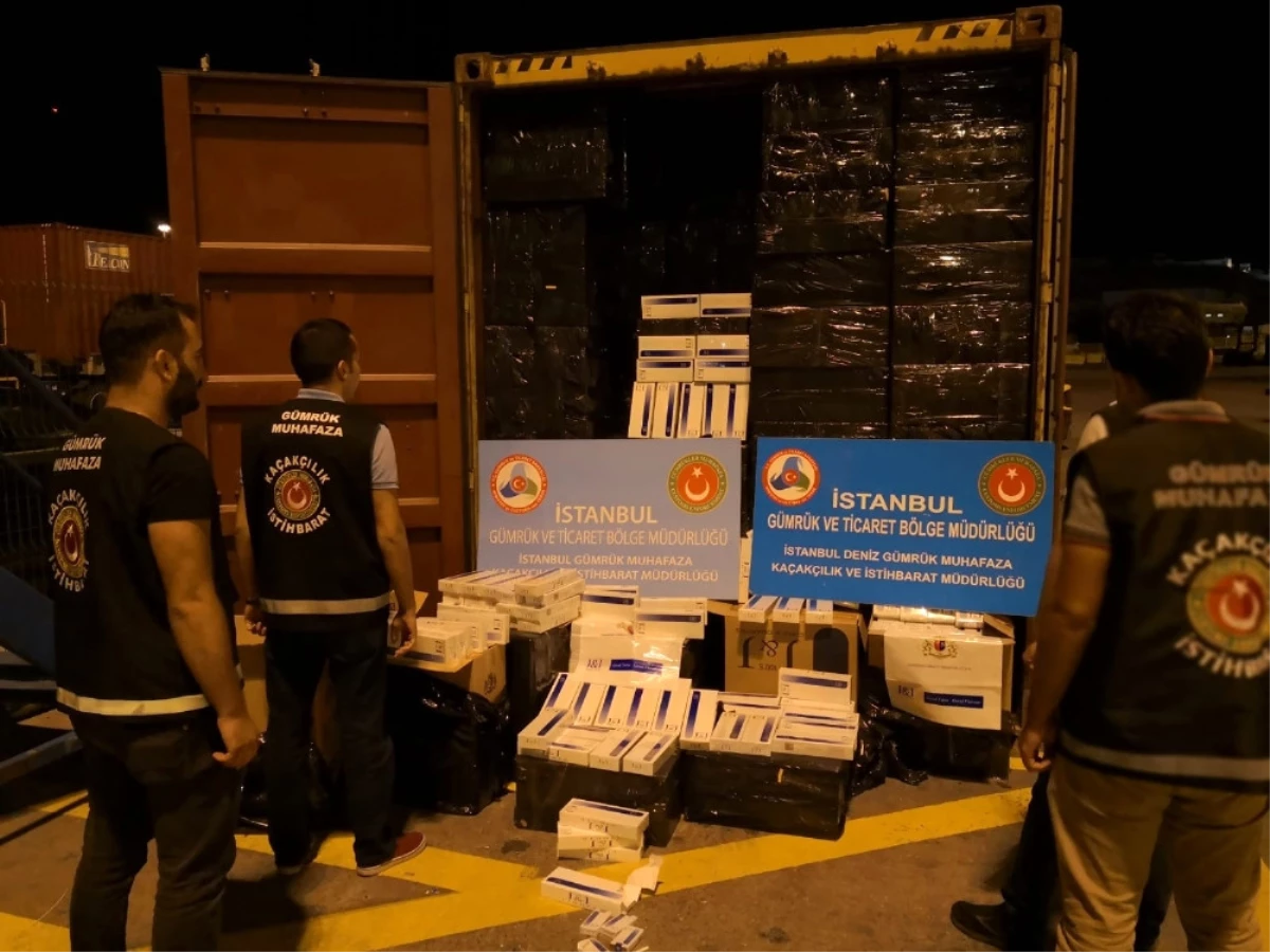 İstanbul\'da Kaçakçılara Dev Darbe: 5 Milyon Lira Değerinde