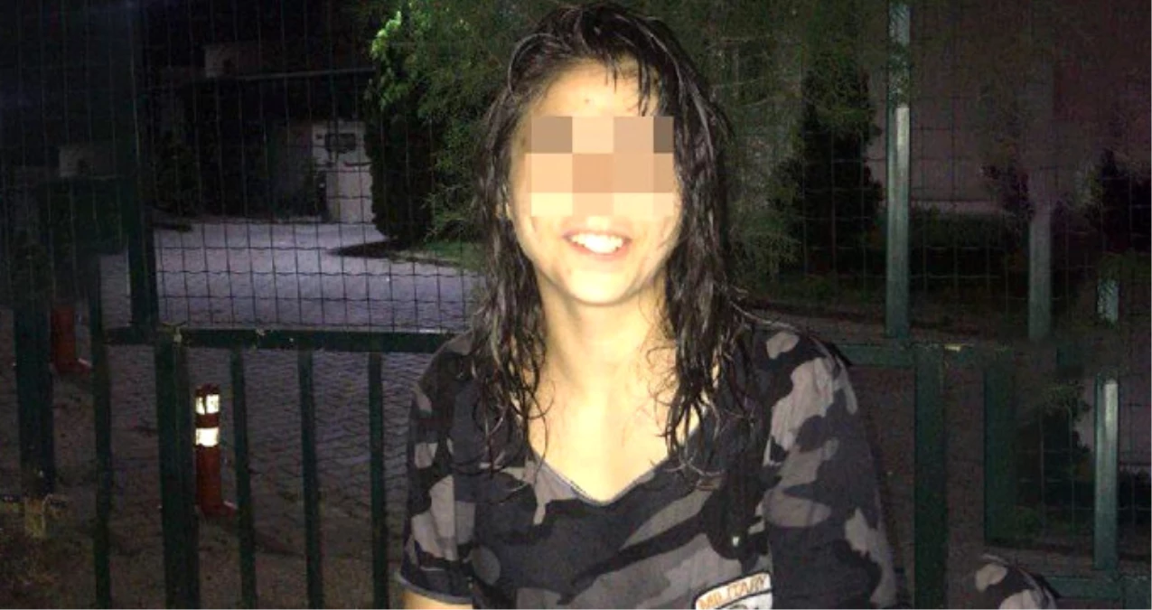 Kocaeli\'de, Evden Kaçan 15 Yaşındaki Kız, Polisi Görünce Denize Atladı!