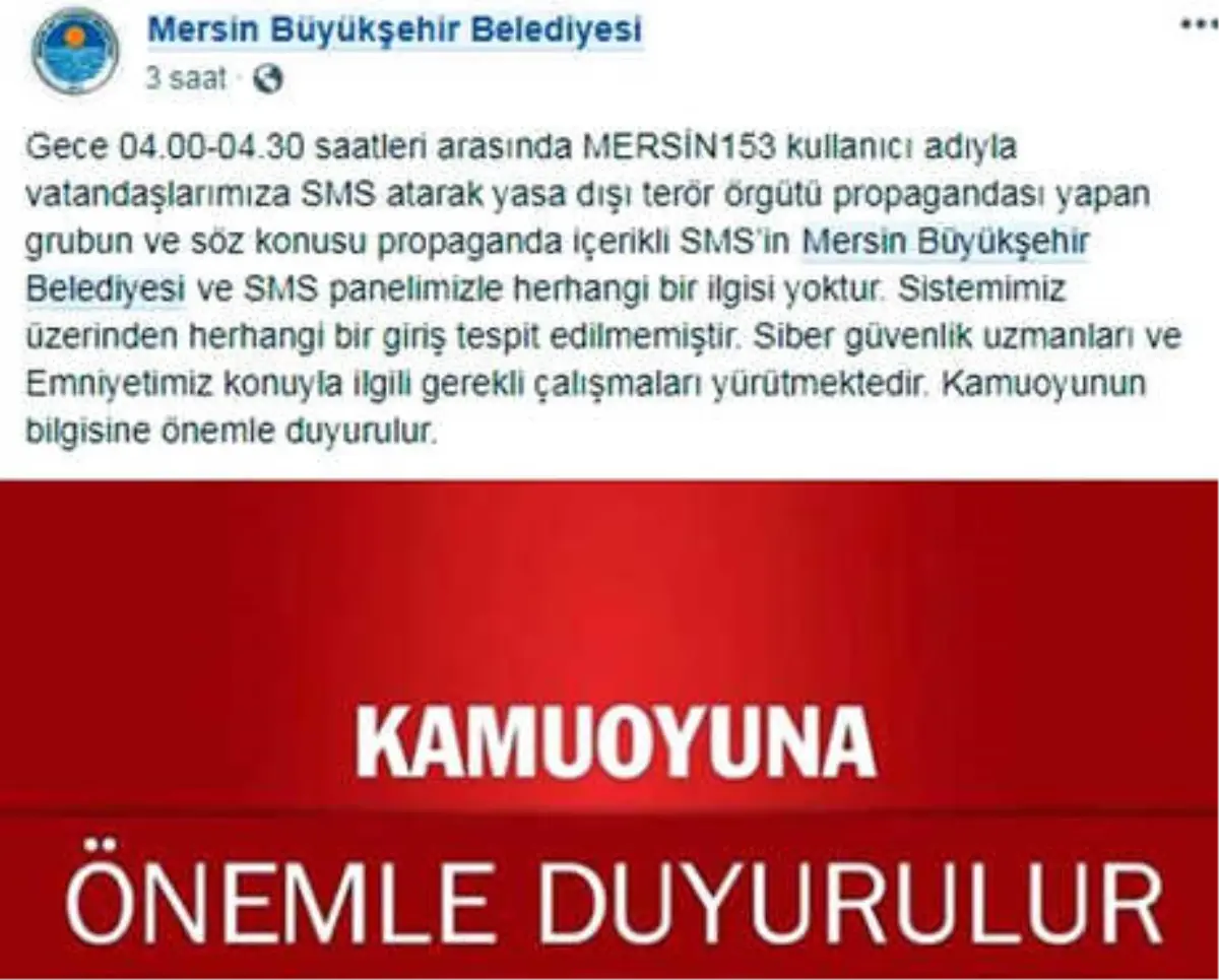 PKK Propagandası Yapılan Sms, Polisi Harekete Geçirdi