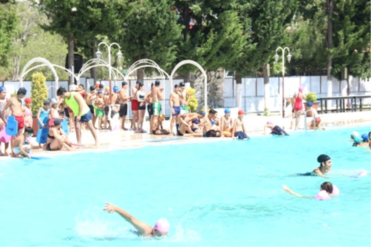 Samandağ Belediyesi 1000 Çocuğa Yüzme Öğretti