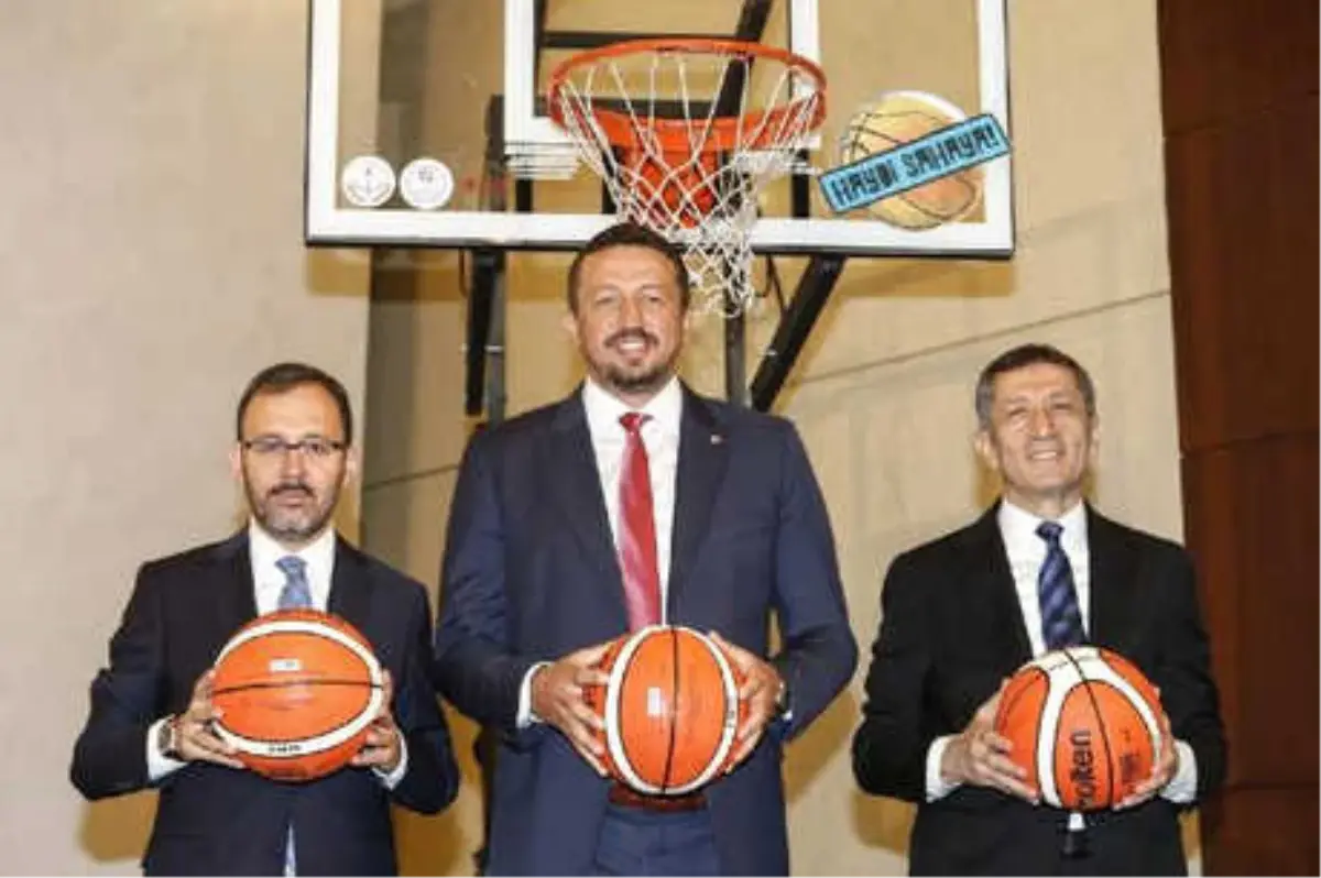 Tbf, MEB ve Gsb İş Birliği ile Türkiye\'de Basketbol Seferberliği Başladı