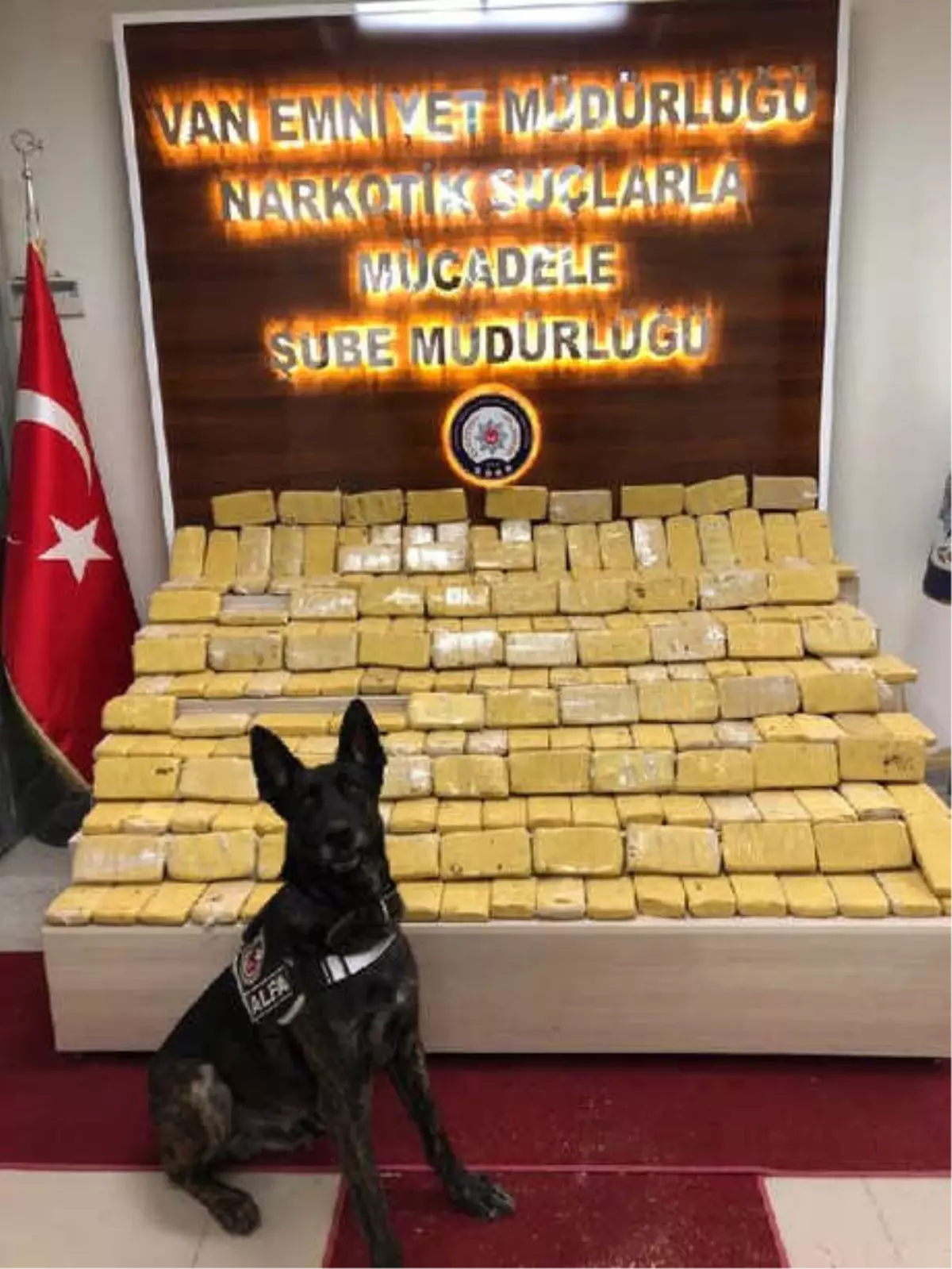 Van\'da Koyun Taşıyan Kamyonda 105 Kilo Eroin Ele Geçirildi