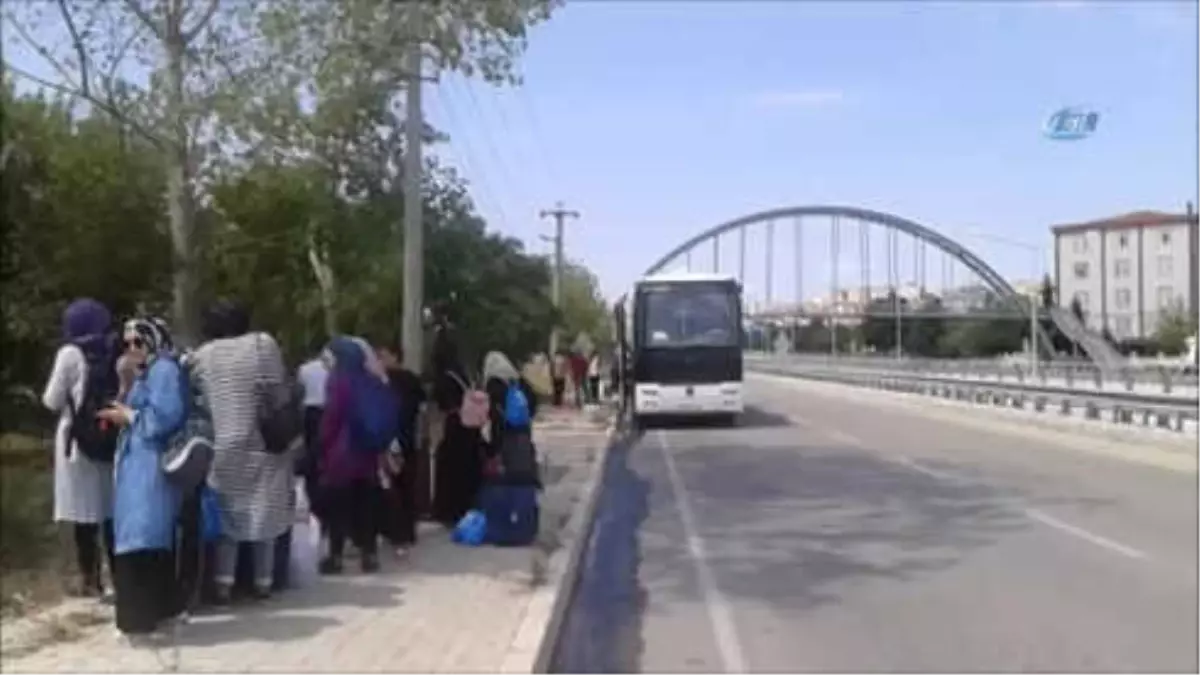 46 Öğrenciyi Taşıyan Yolcu Otobüsünde Yangın