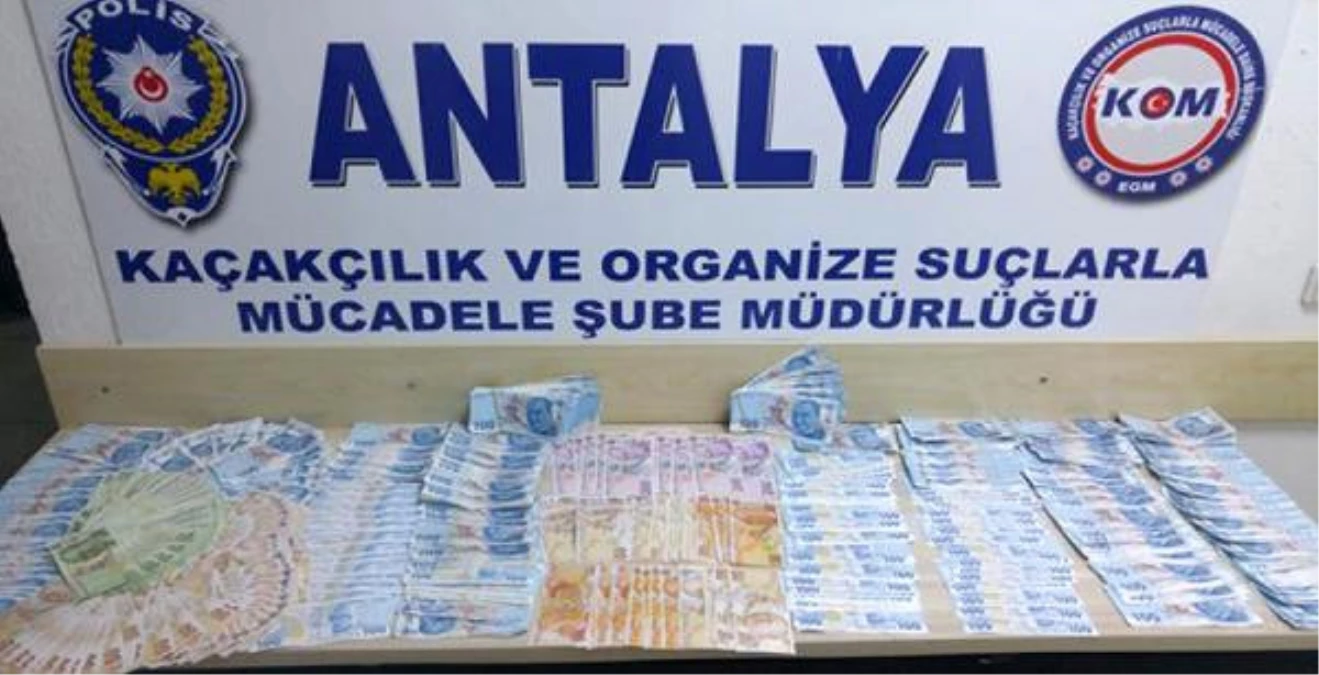 Antalya\'da Sahte Para ve İçki Operasyonu