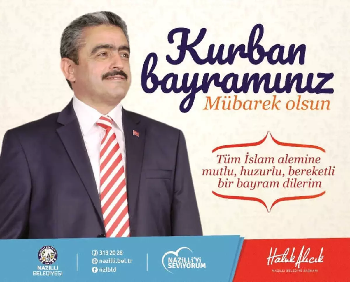 Başkan Alıcık, Kurban Bayramı\'nı Kutladı