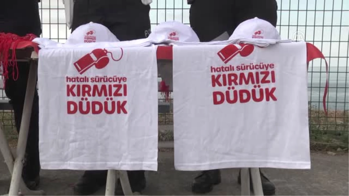 Çocuklar Hatalı Sürücüleri "Kırmızı Düdükle" Uyaracak - Trabzon
