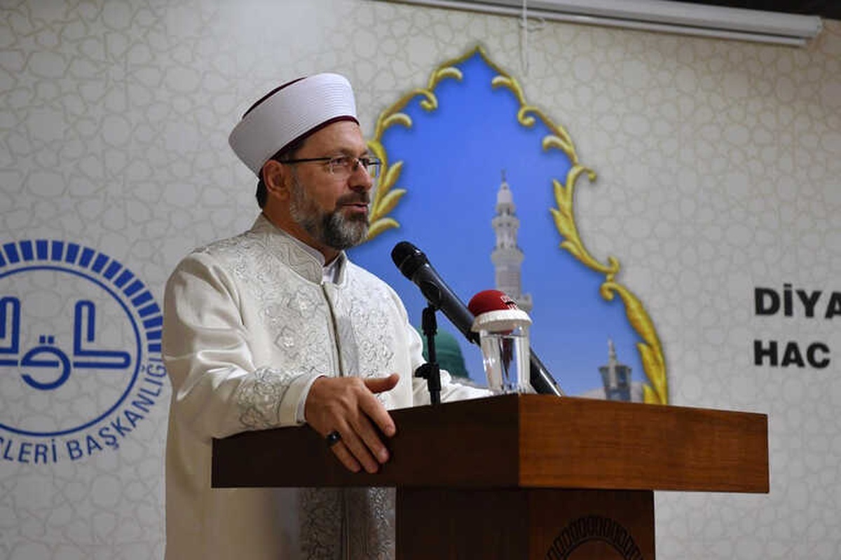 Erbaş, Mekke\'de Şehit Yakınları ve Gaziler ile Bir Araya Geldi