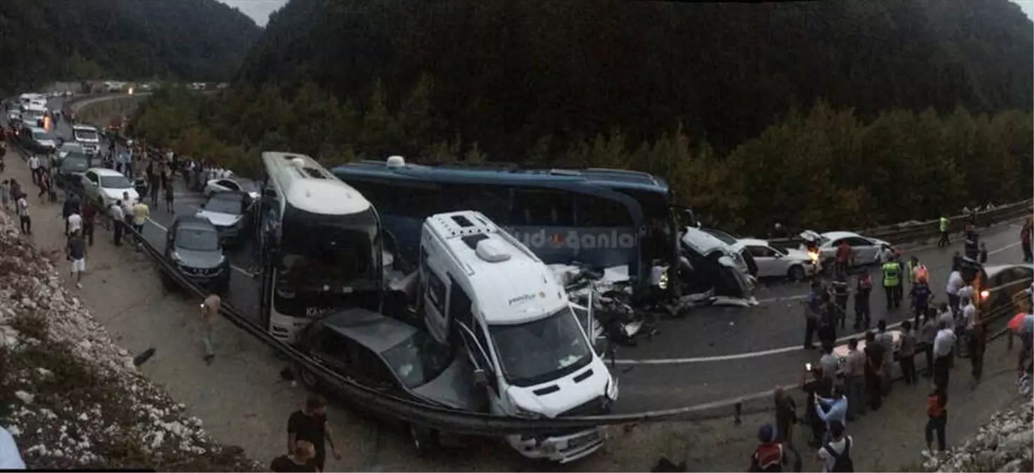 Güncelleme - Bursa-Ankara Karayolunda Zincirleme Trafik Kazası