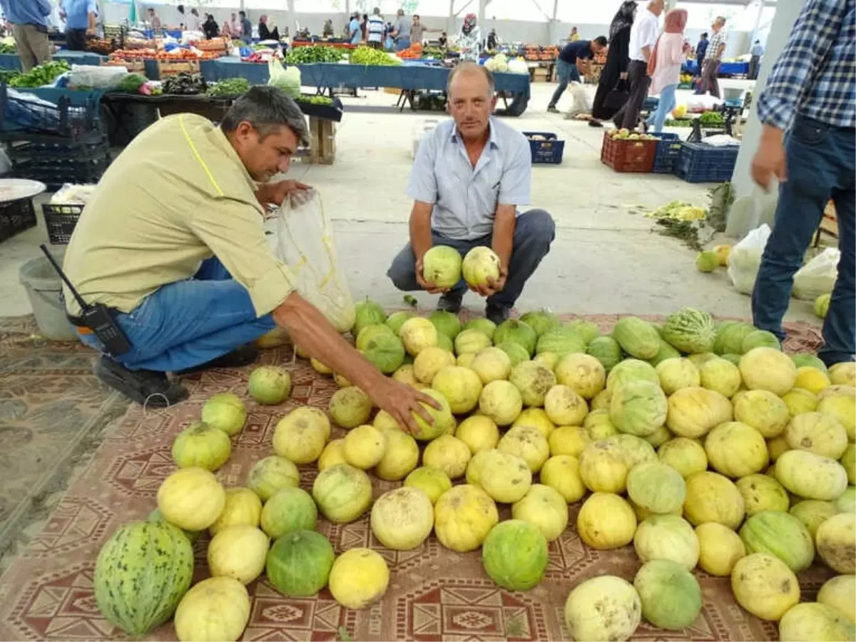 Hisarcık\'ta Yerli Kavun Rağbet Görüyor