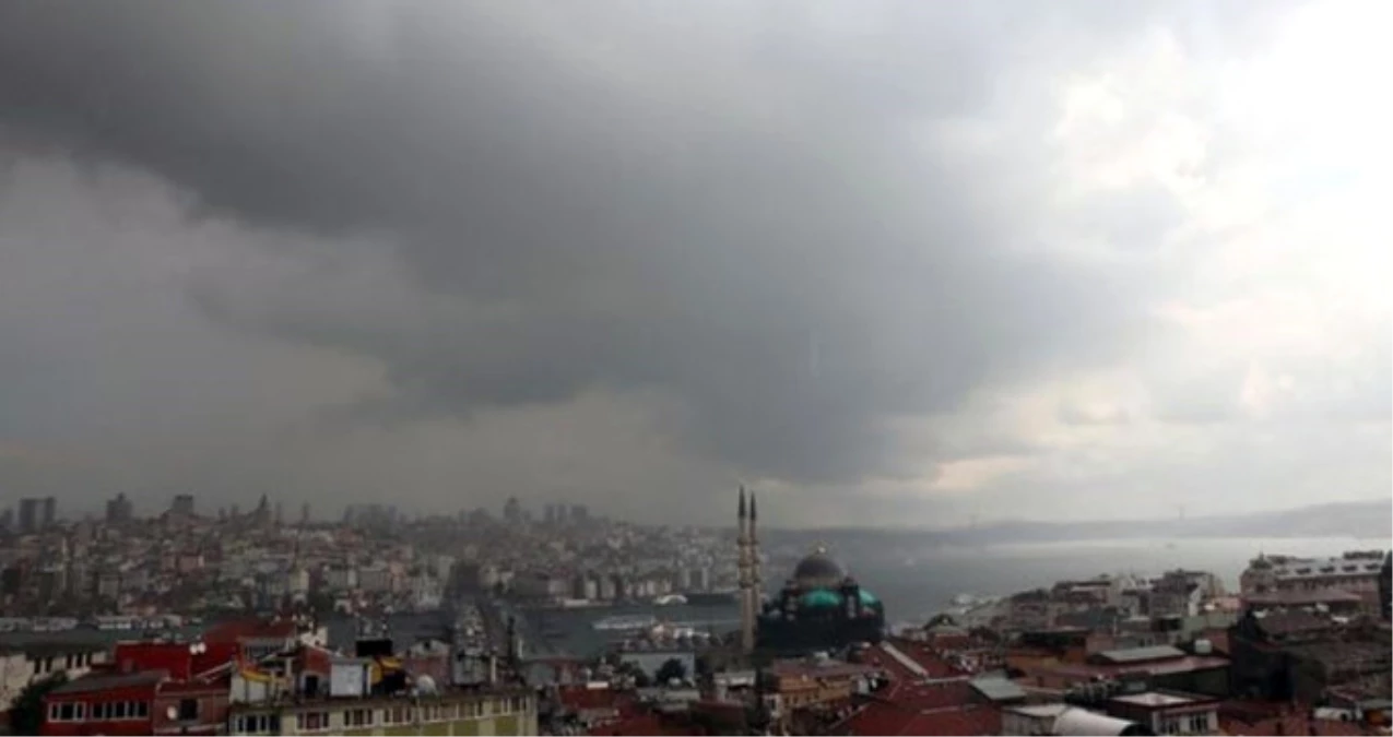 Meteoroloji\'den İstanbul İçin Sağanak Yağış Uyarısı