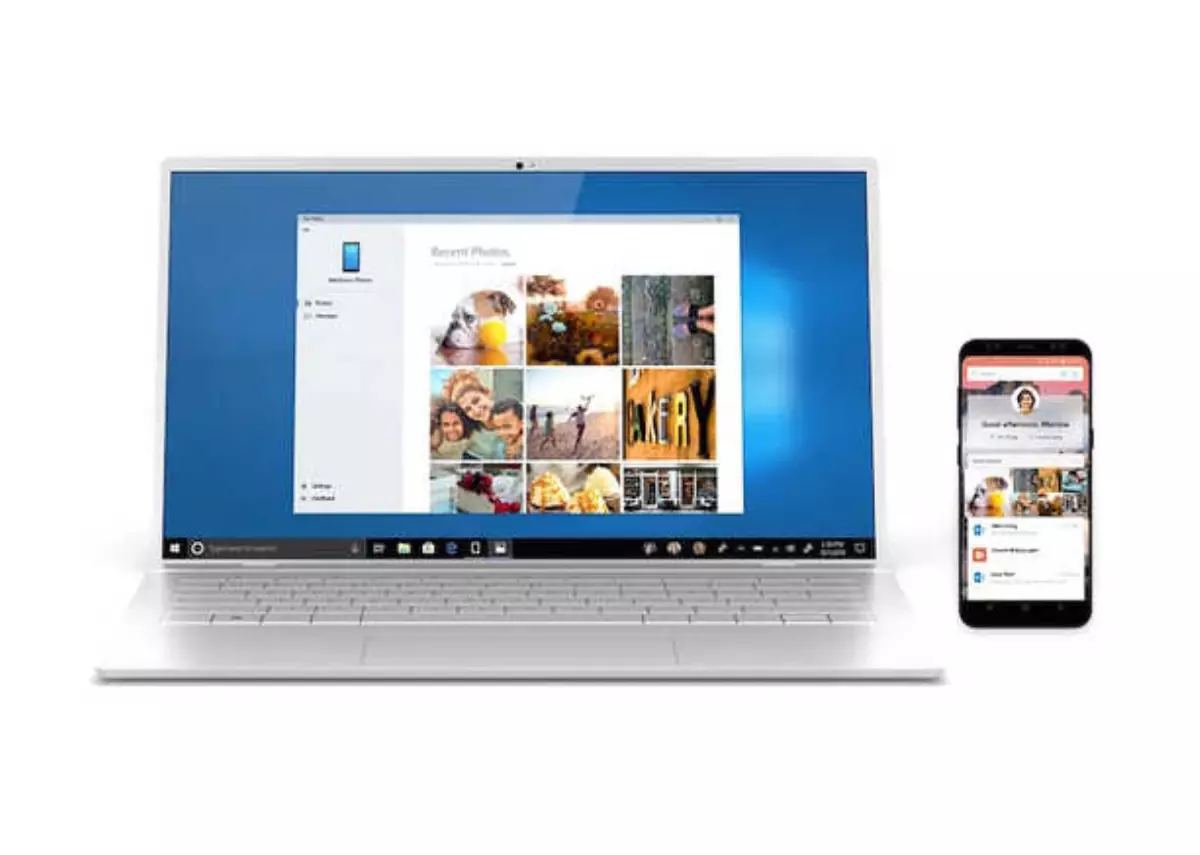 Microsoft\'un Phone-to-Windows Android Uygulaması "Your Phone" Yayımlandı