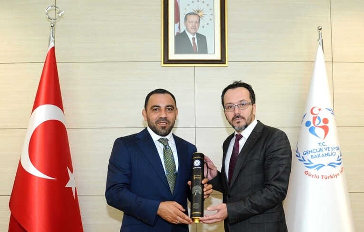 Rektör Bircan\'dan Hamza Yerlikaya\'ya Ziyaret