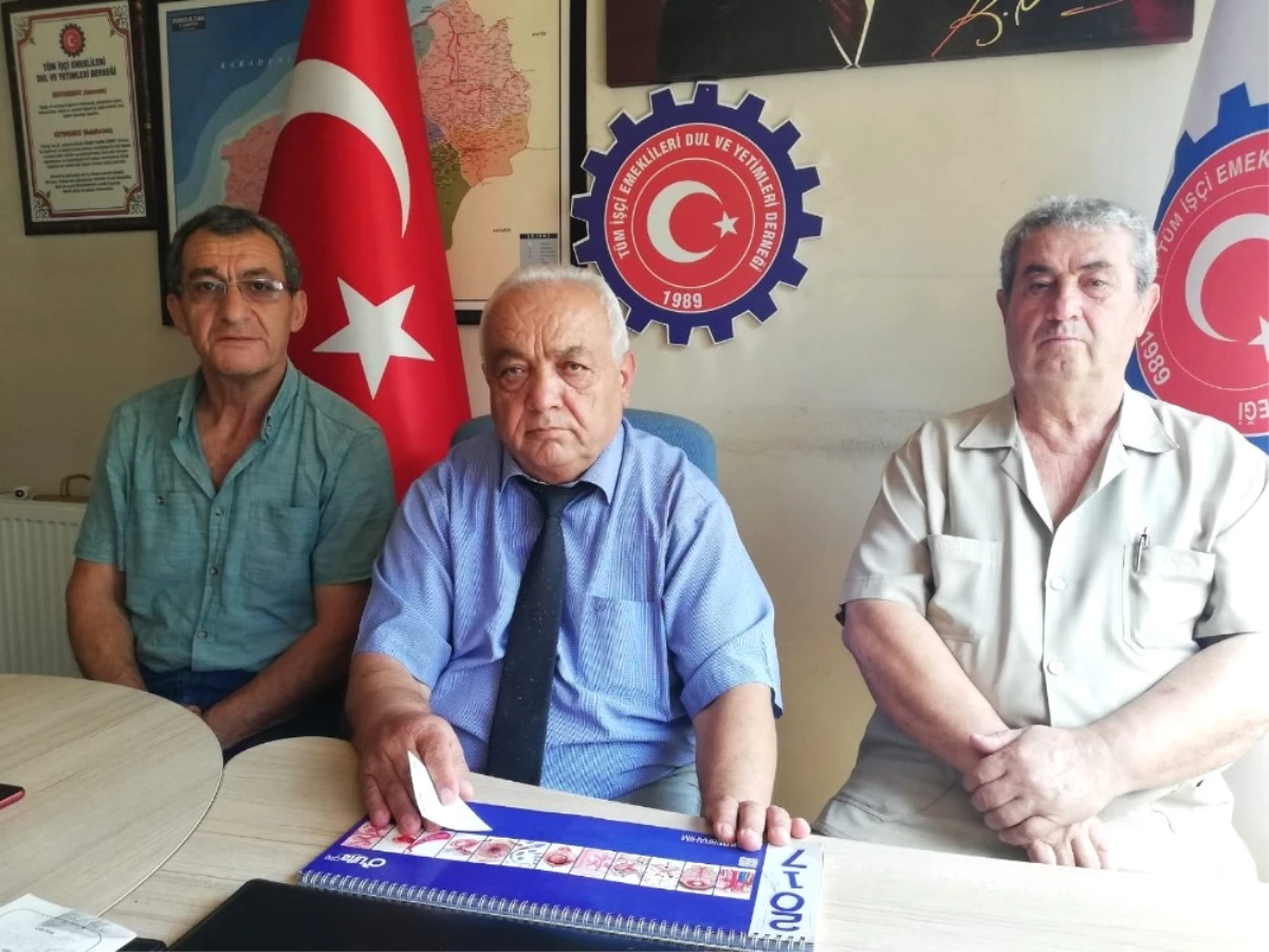 Sarıoğlu, "Emekli İkramiyelerinin Asgari Ücret Seviyesine Yükseltilmesi Talebimiz Var"
