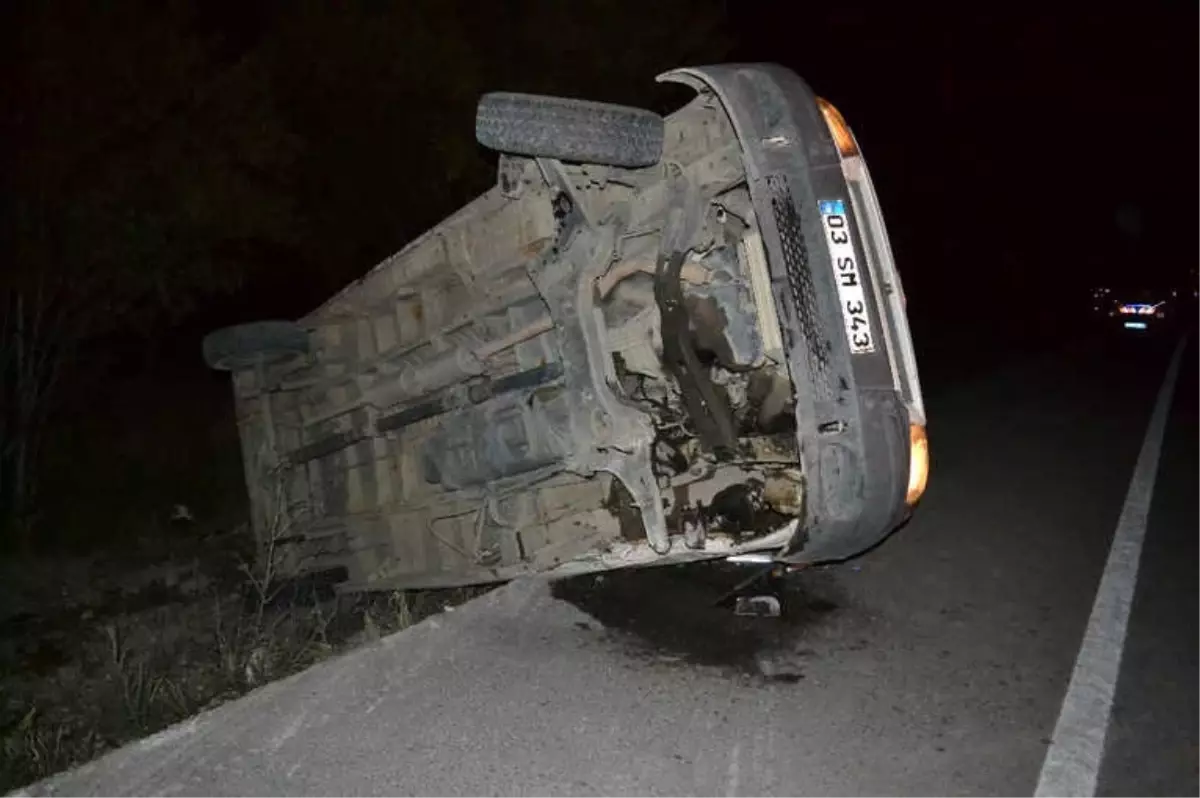 Şuhut Afyon Yolu İstikametinde Yine Kaza