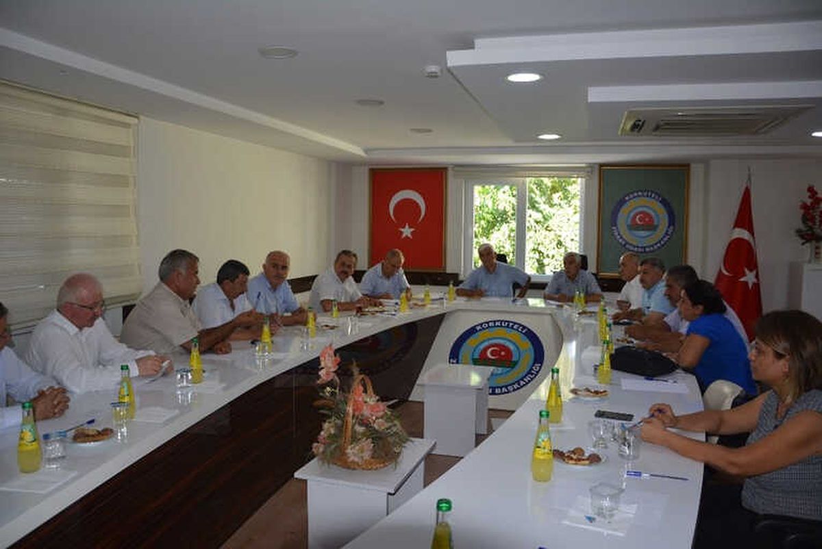 Ziraat Odası Başkanları Korkuteli\'nde Toplandı