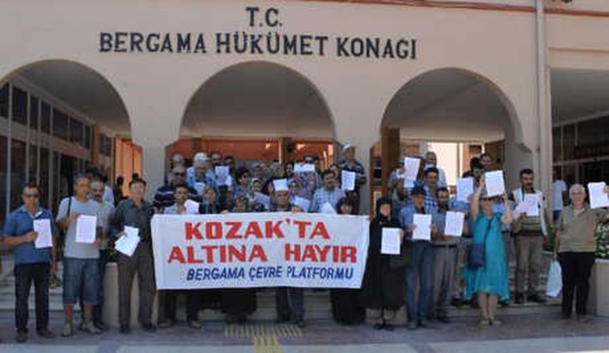 Altın Madenine Karşı Mücadele Veren Kozak Halkı, Çed Kararına Tepkili