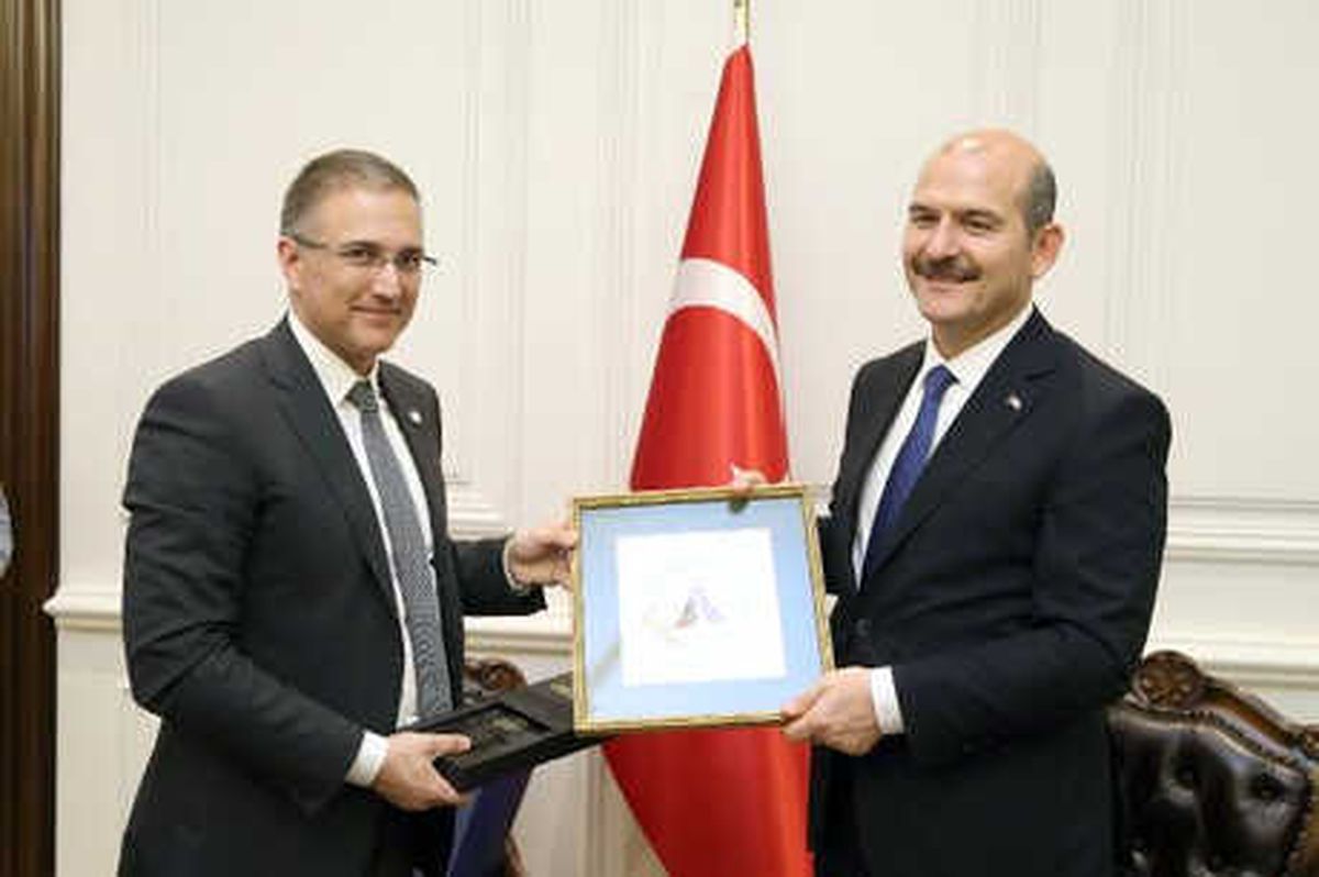 Bakan Soylu, Sırbistan İçişleri Bakanı Stefanovıc ile Bir Araya Geldi