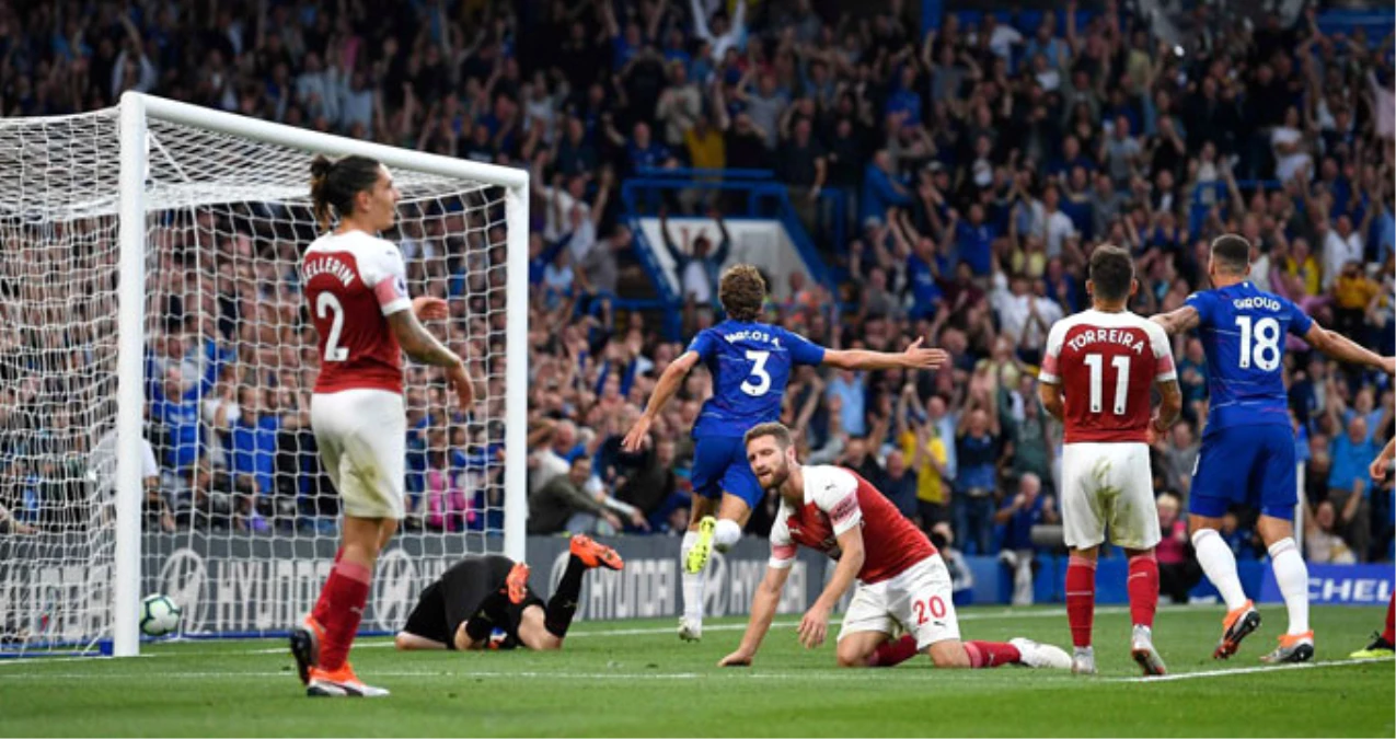 Chelsea, Sahasında Konuk Ettiği Arsenal\'i 3-2 Yendi