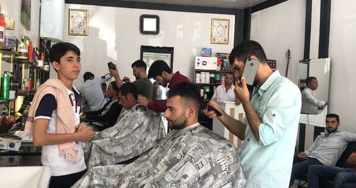 Kuaförlerde Bayram Yoğunluğu