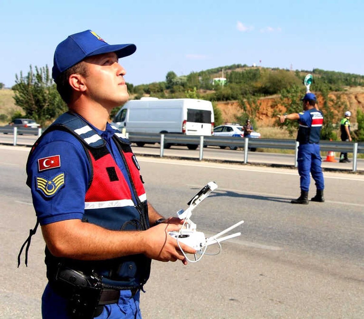 Ordu\'da Trafik Drone ile Denetlenecek