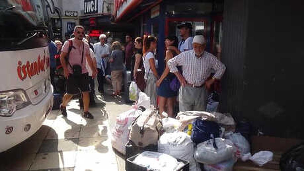 Otogarda Bayram Hareketliliği Sürüyor