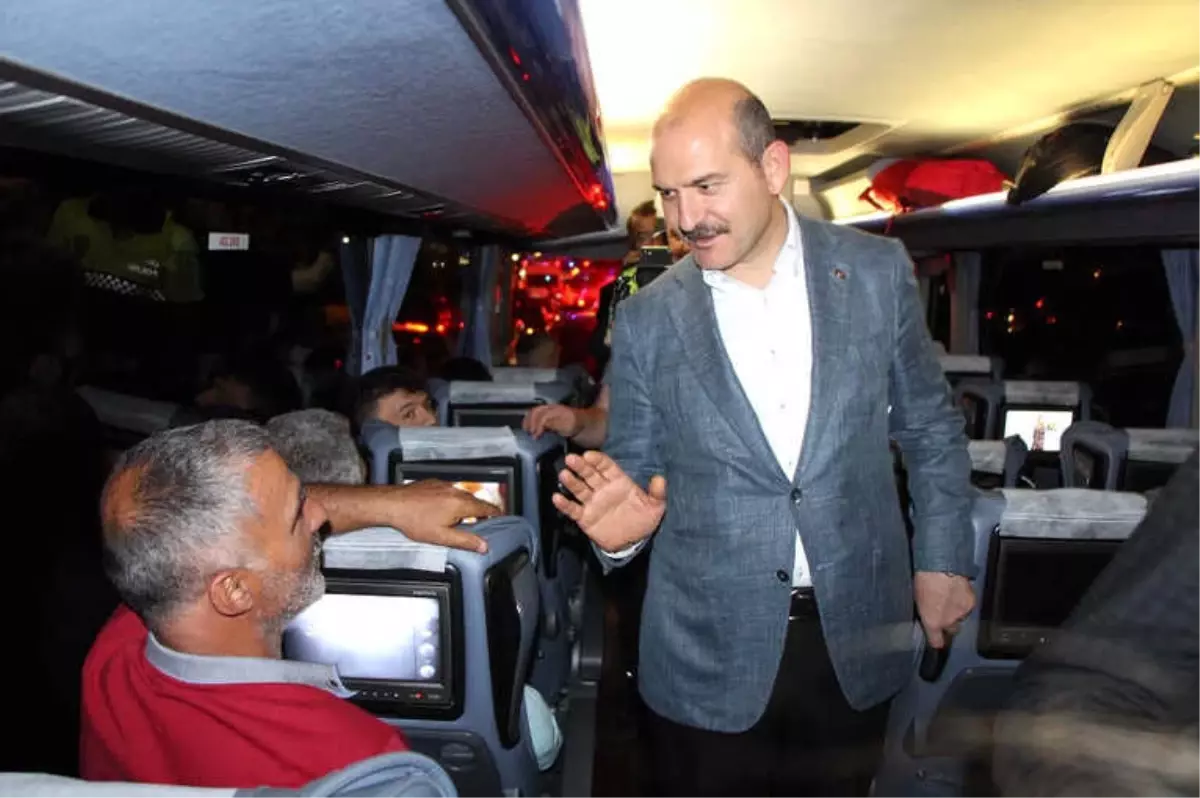 Soylu Trafik Denetimlerine Katıldı