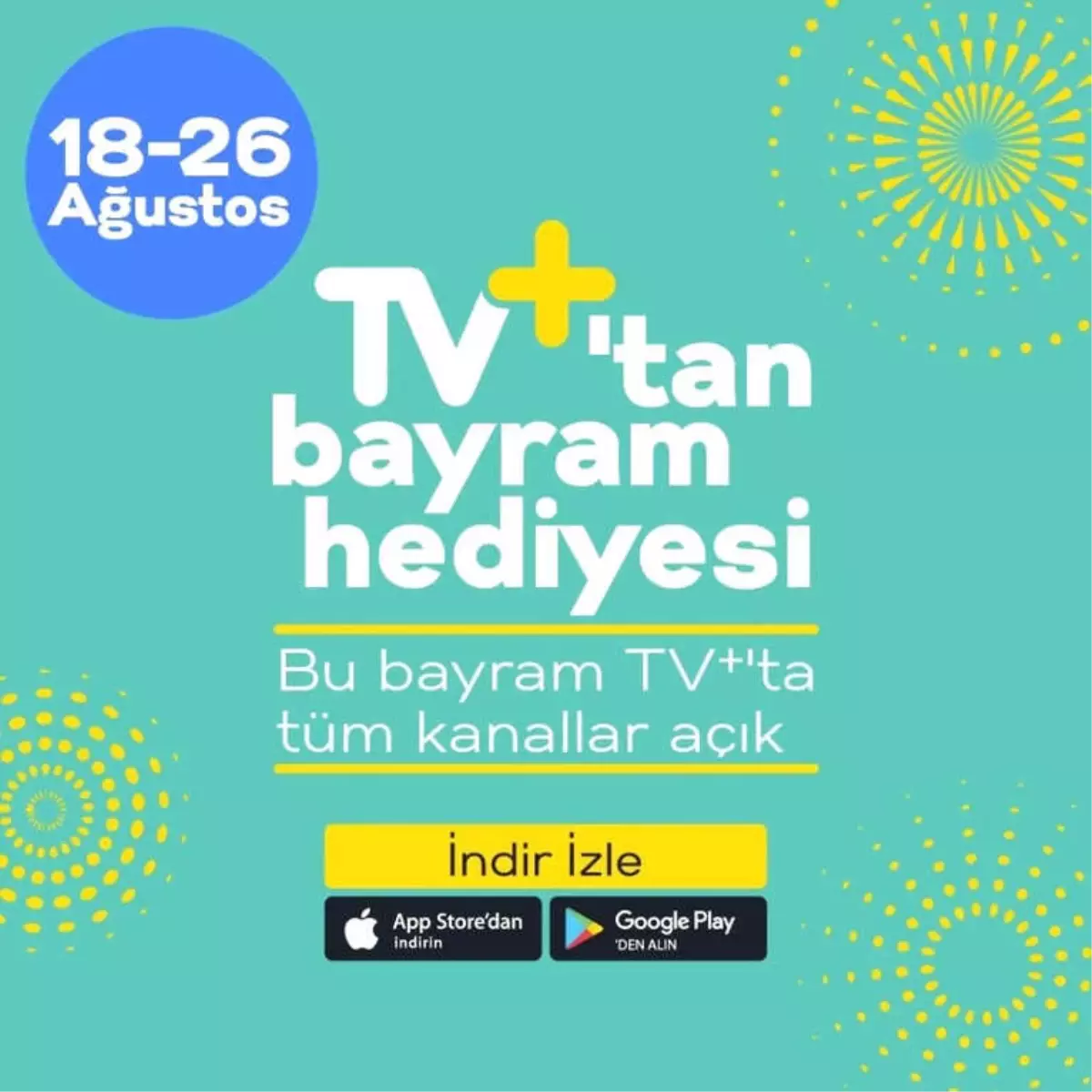 Tv+\'tan Kurban Bayramı Kampanyası