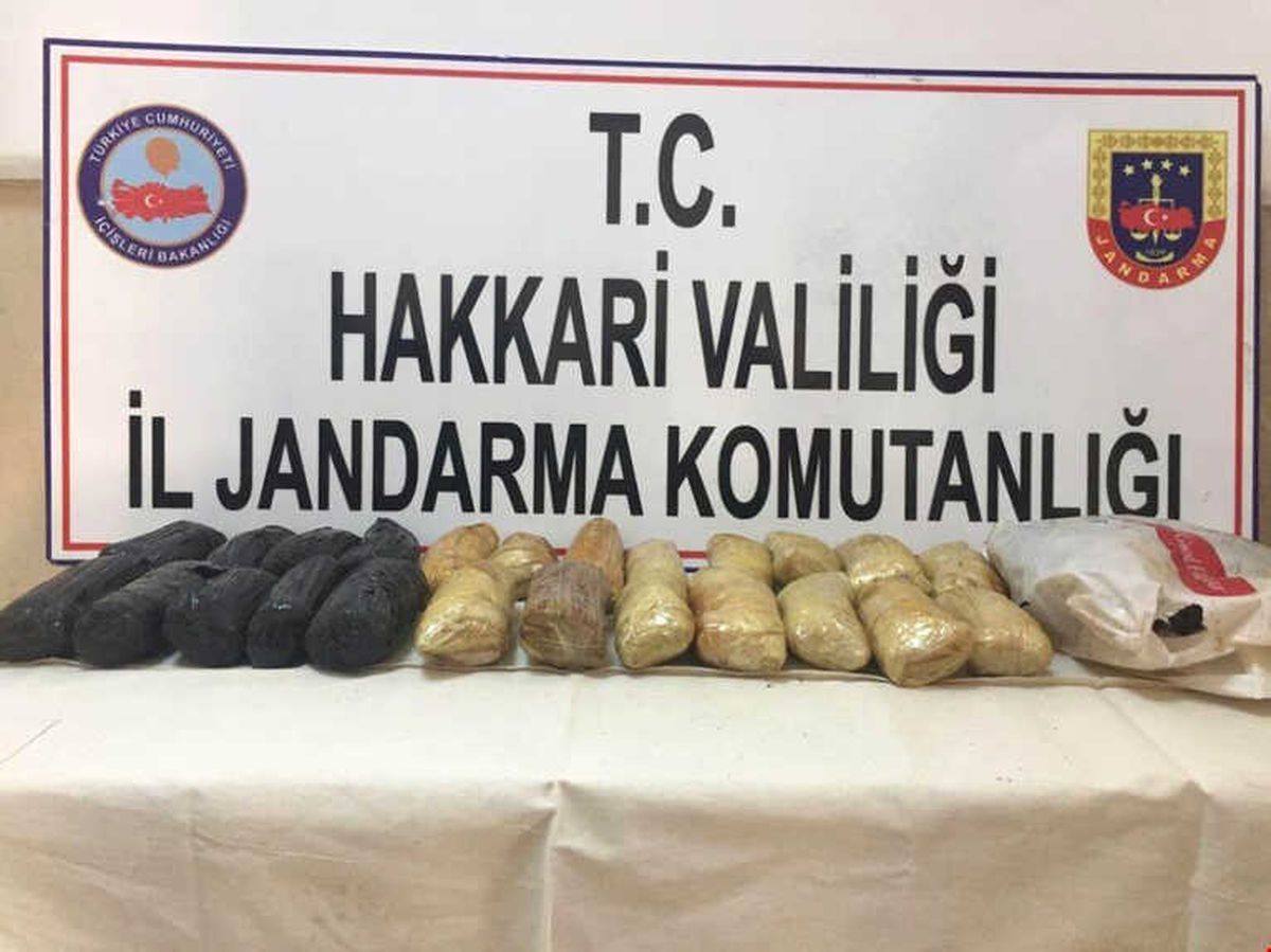 Hakkari\'de 21 Kilo Tnt Patlayıcı Ele Geçirildi