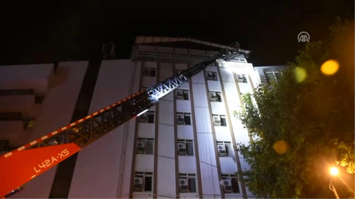 Malatya\'da Otel Yangını